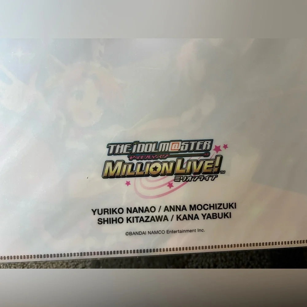 The Idolmaster / iDOLM@STER Million Live! Millionstars Clear File Folder Anime